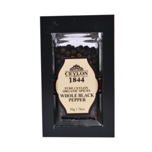 Ceylon Since 1844 Organic Whole Black Pepper - 50.00 g_F