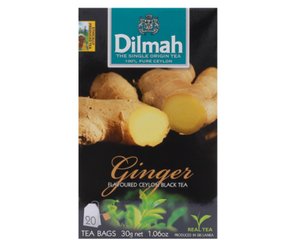 Dilmah Ginger Tea Bags - 20.00 pcs_F