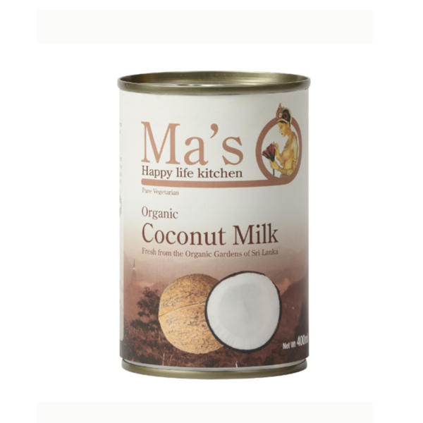 Ma's Organic Coconut Milk - 400.00 ml_F