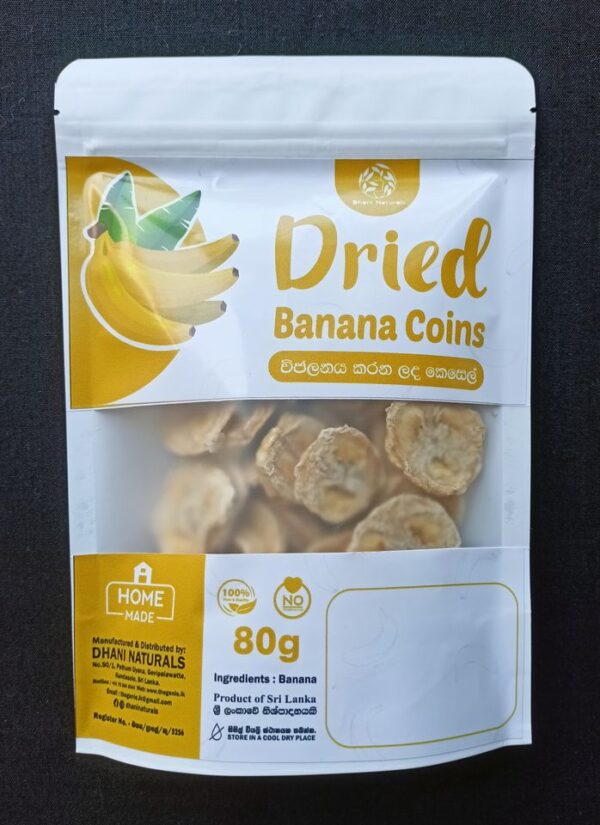 Dried Banana (Ripe Ash Plantain)
