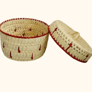 Palmyra Leaf Food Basket