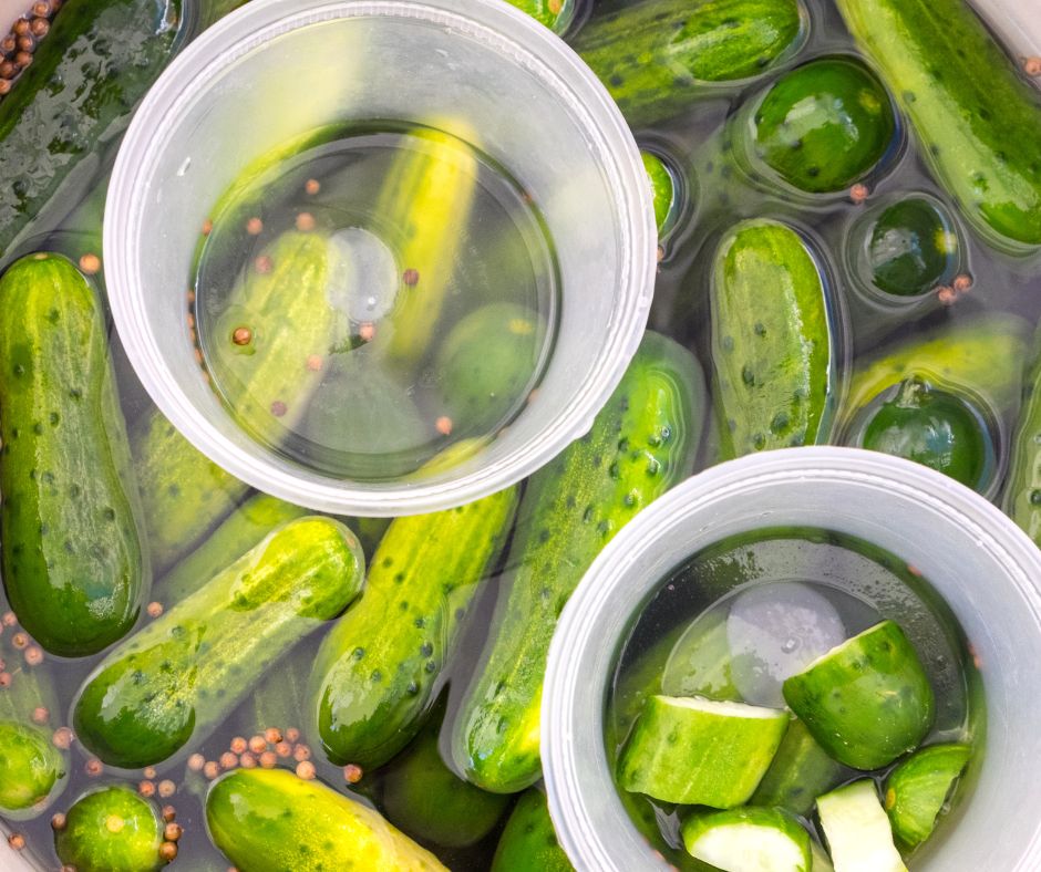 Role of cucumber in pickles