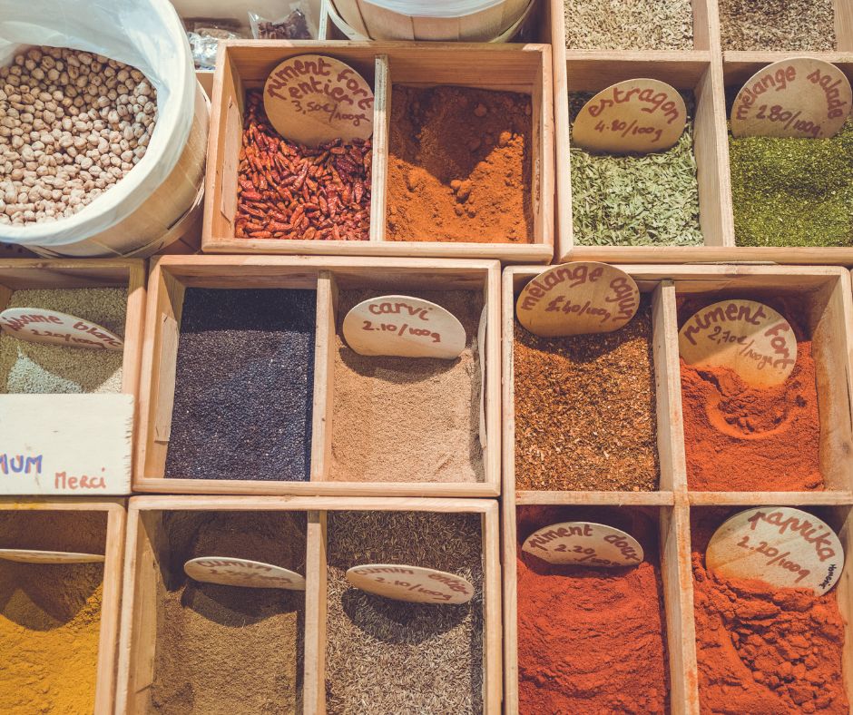 Every kitchen shop sells the most popular spices